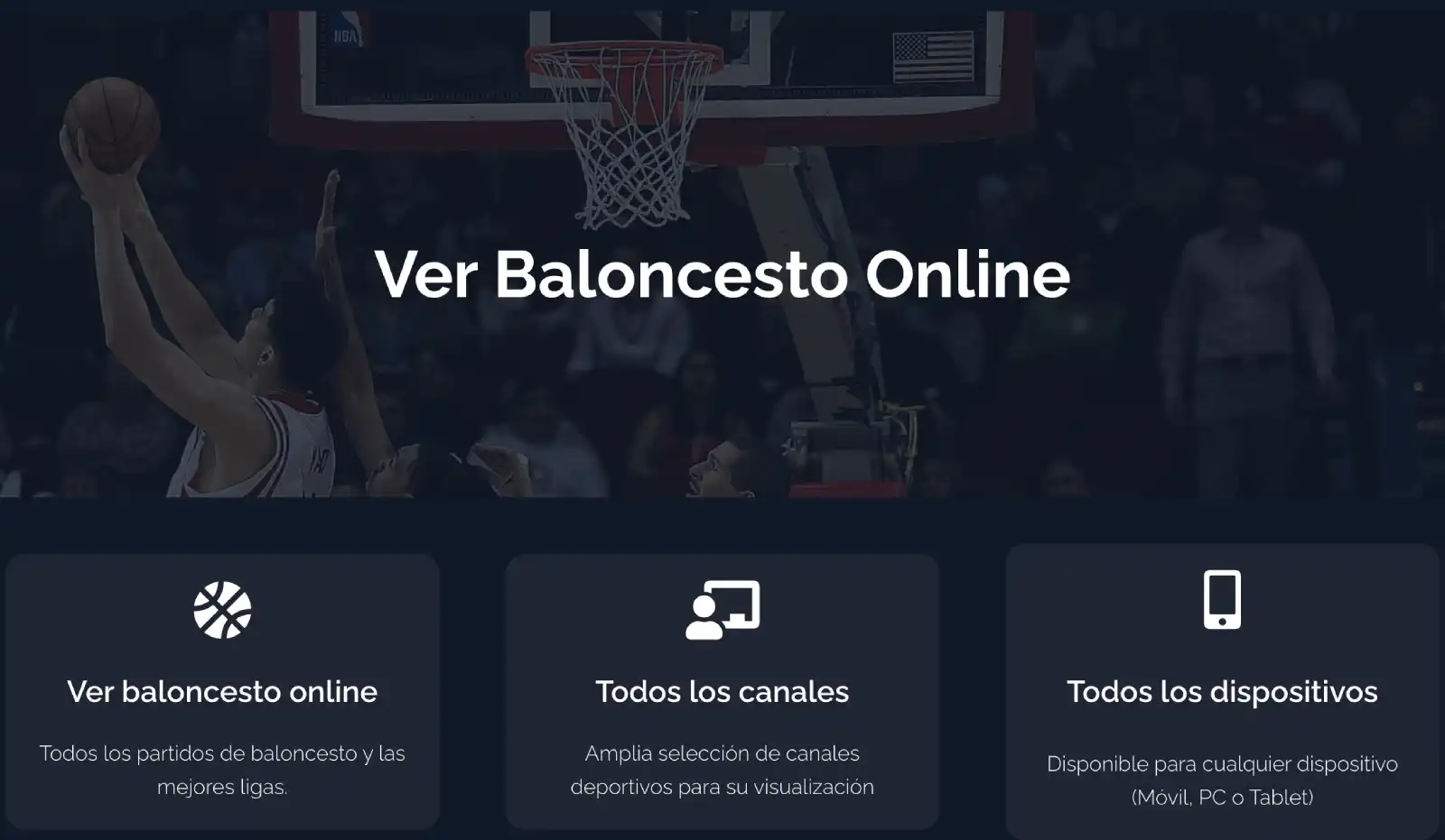 Ver baloncesto online gratis
